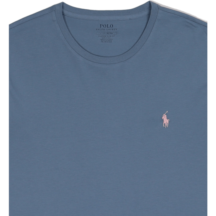 Sscncmslm2-short Sleeve-t-shir Channel Blue/c3115