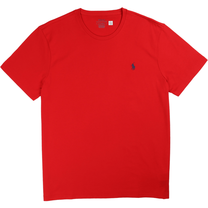 Kundenspezifisches Slim Fit Jersey T-Shirt mit Rundhalsausschnitt Rl2000 Rot