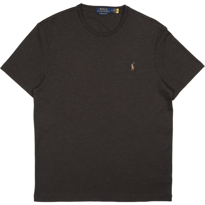 Custom Slim Fit Soft Cotton T-Shirt Dark Charcoal Heather