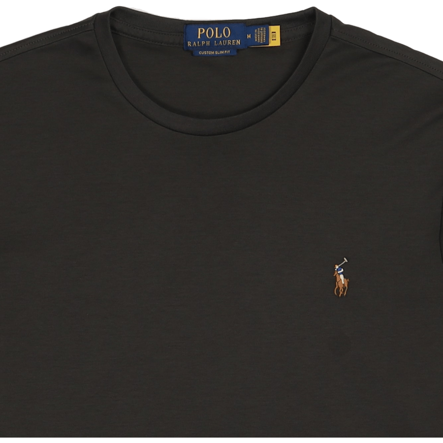 Custom Slim Fit Soft Cotton T-Shirt Squadron Green