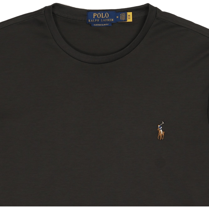 Custom Slim Fit Soft Cotton T-Shirt Squadron Green