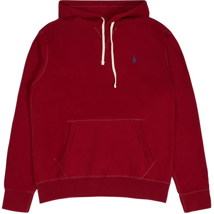 The RL Fleece Hoodie Holiday Red