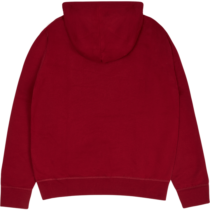 The RL Fleece Hoodie Holiday Red