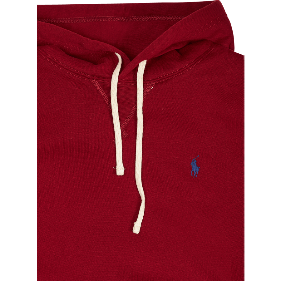 The RL Fleece Hoodie Holiday Red