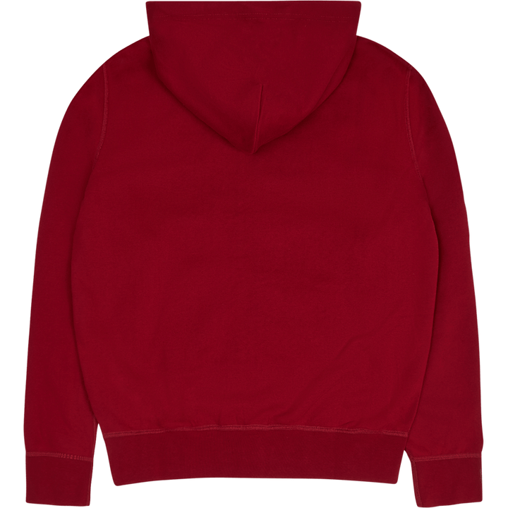 The RL Fleece Full-Zip Hoodie Holiday Red