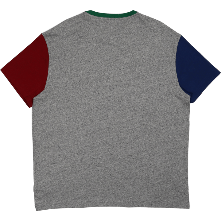 Tričko s kapsami Classic Fit Jersey Vintage Salt & Pepper Htr Mult