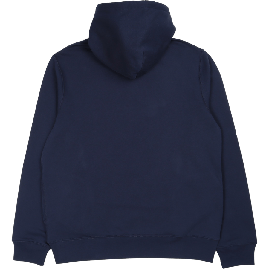 Polo Bear Fleece Hoodie Cruise Navy Denim Bear