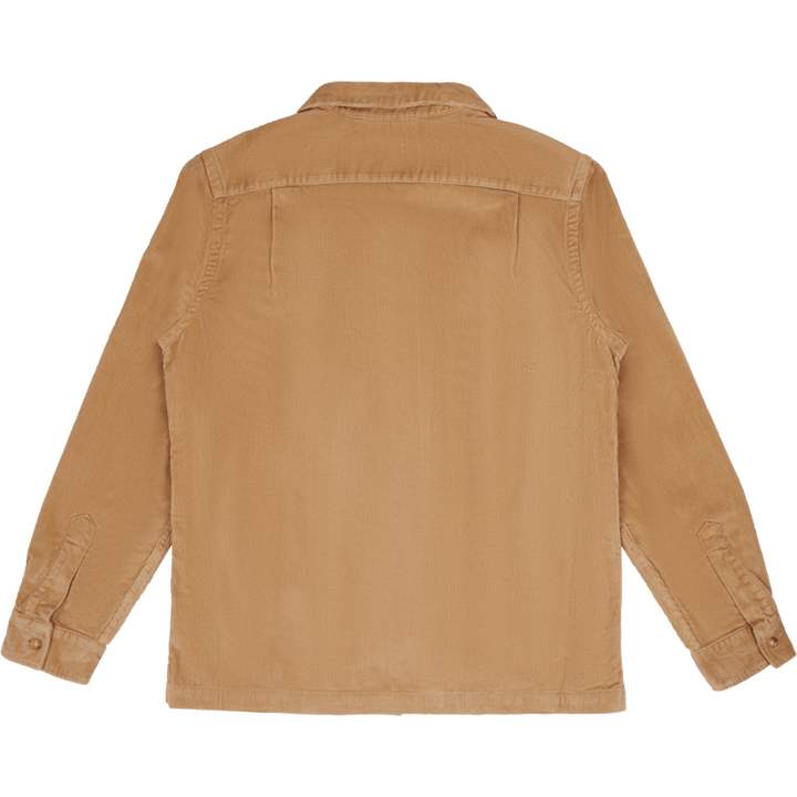 Classic Fit Corduroy Camp Shirt Vintage Khaki