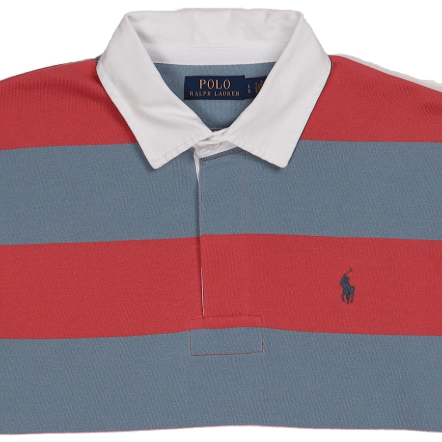 Lsrugbypktm8 manica lunga-sudore Adirondack Berry/blu canale