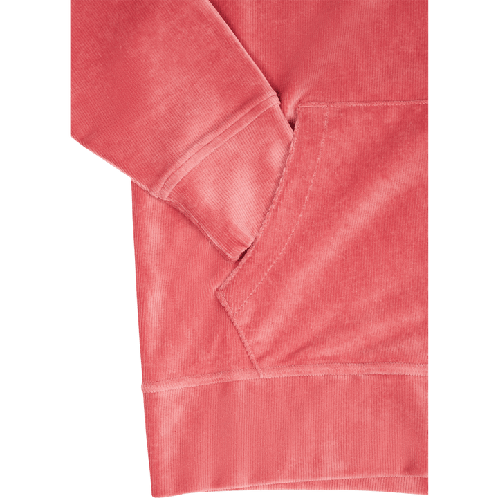 Knit Corduroy Full-Zip Hoodie Adirondack Berry