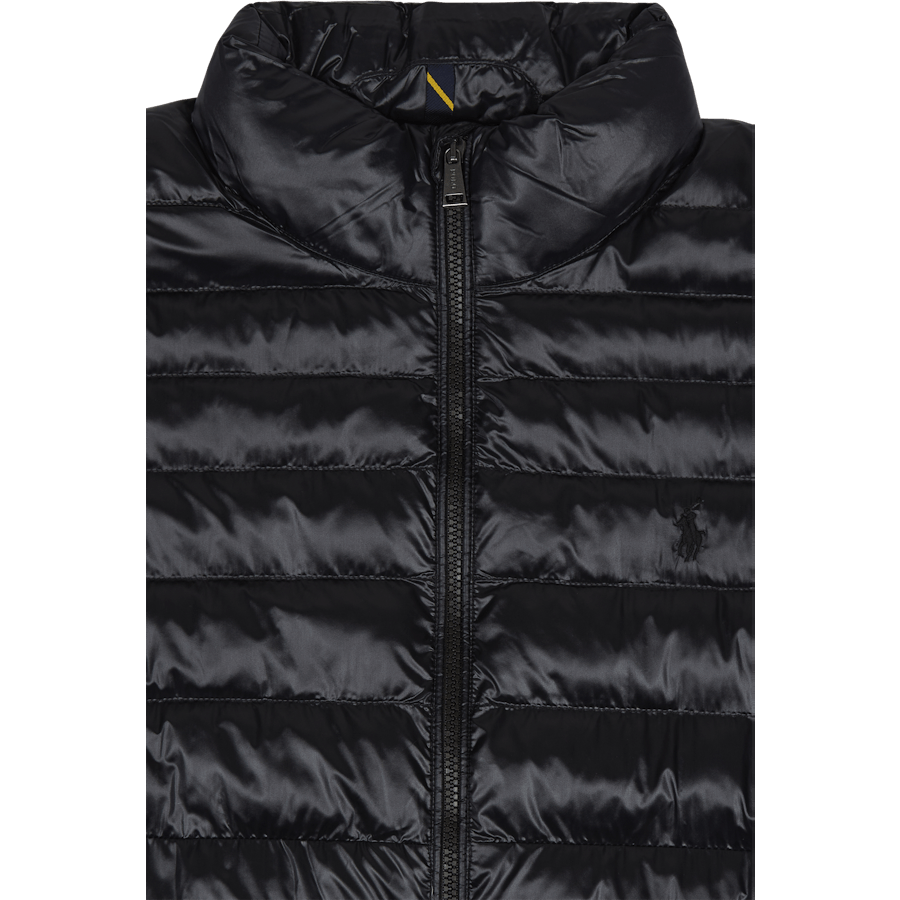 Sbalitelná vodoodpudivá bunda Polo Black Glossy