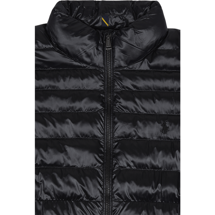 Sbalitelná vodoodpudivá bunda Polo Black Glossy