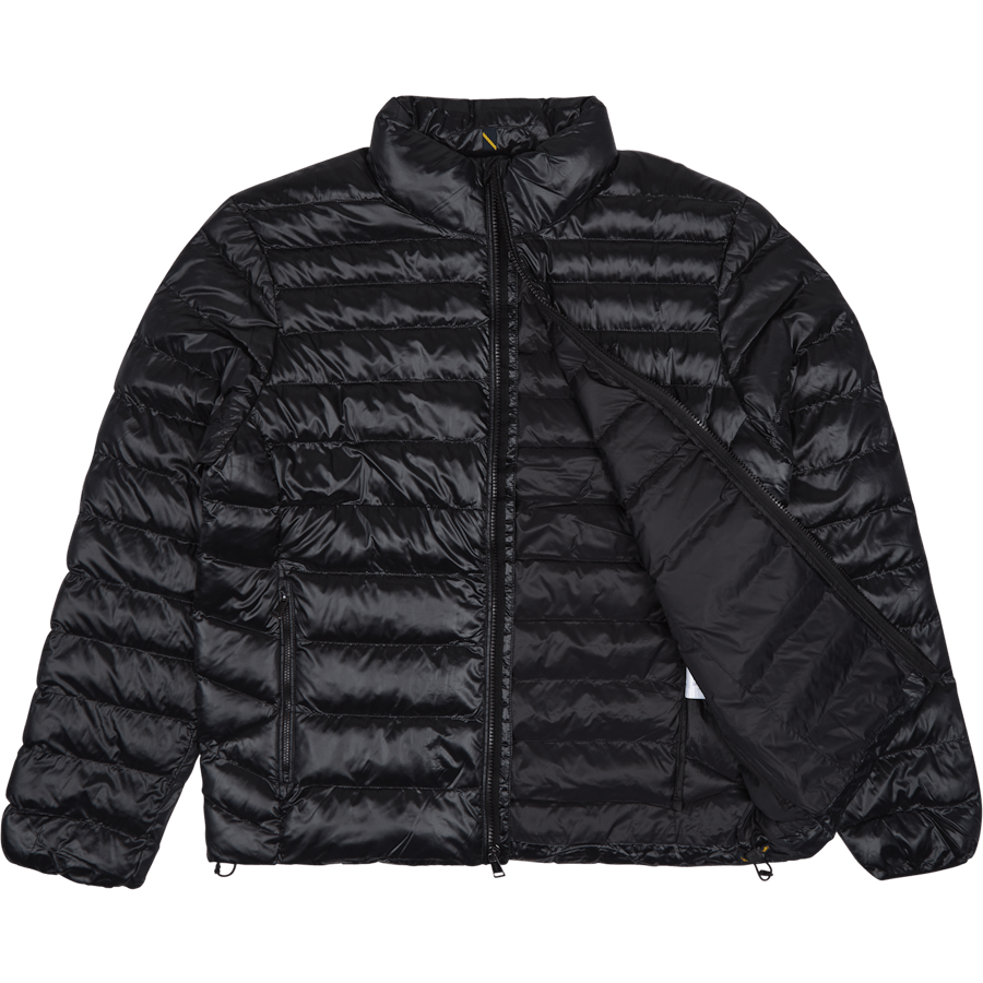 Sbalitelná vodoodpudivá bunda Polo Black Glossy