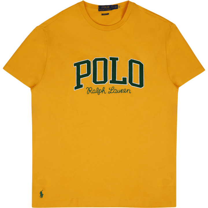 Tričko Classic Fit Logo Jersey Gold Bugle