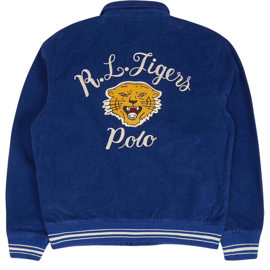 Corduroy Varsity-Inspired Jacket  Heritage Royal