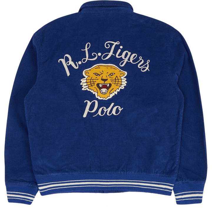 Corduroy Varsity-Inspired Jacket  Heritage Royal