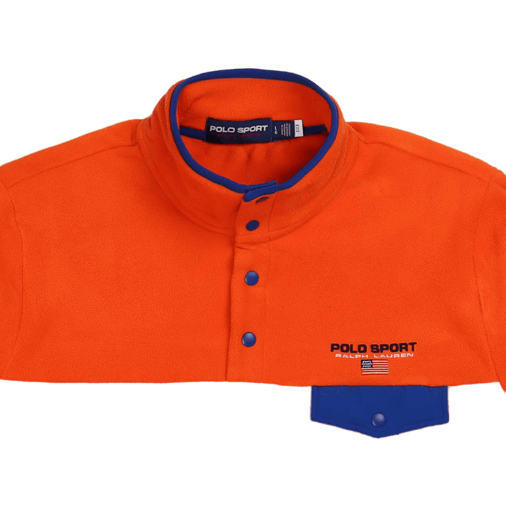 Polo Sport Felpa in pile Coastal Orange Multi