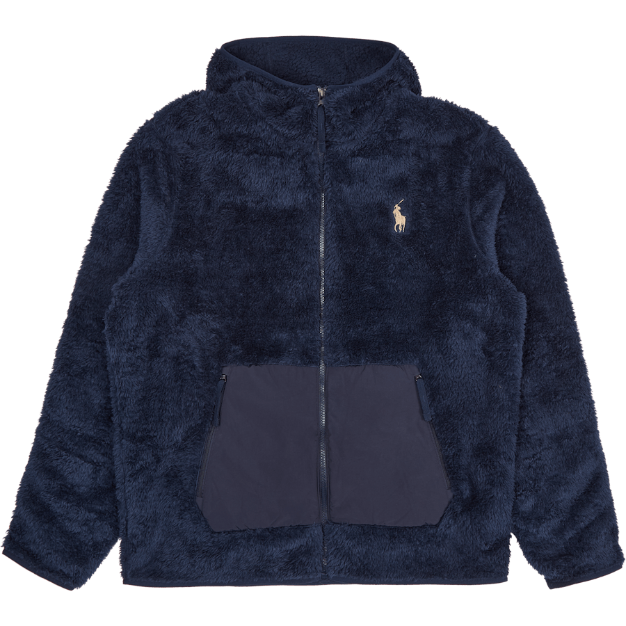 Pile Fleece Full-Zip Hoodie Newport Navy/Newport Navy