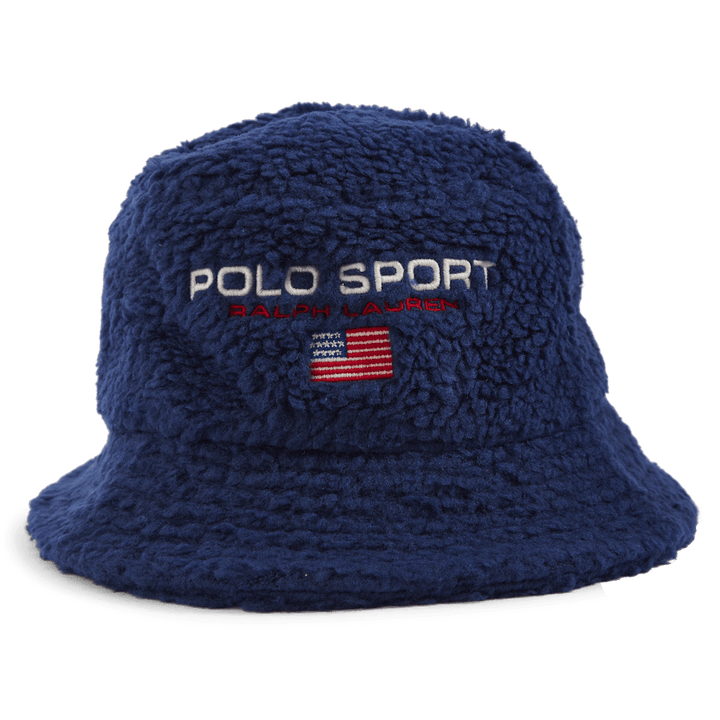 Polo Sport Fleece Bucket Hat Harrison Blue