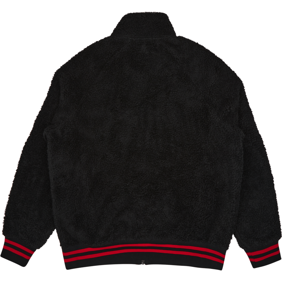 Lsfzjacketm3-long Sleeve-sweat Polo Black