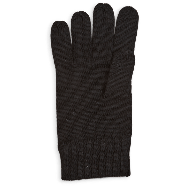 Signature Pony Wool Gloves Polo Black