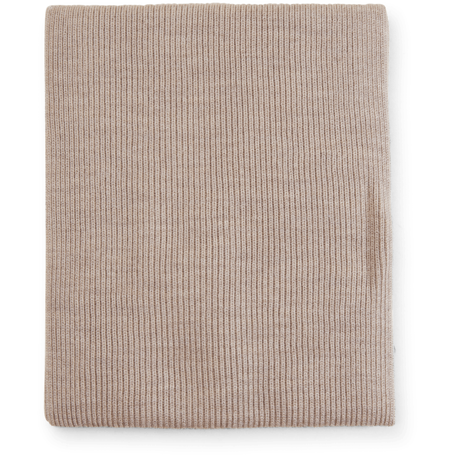 Signature Pony Wool Scarf Oatmeal Heather