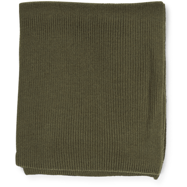 Signature Pony Wool Scarf Army Olive Heather