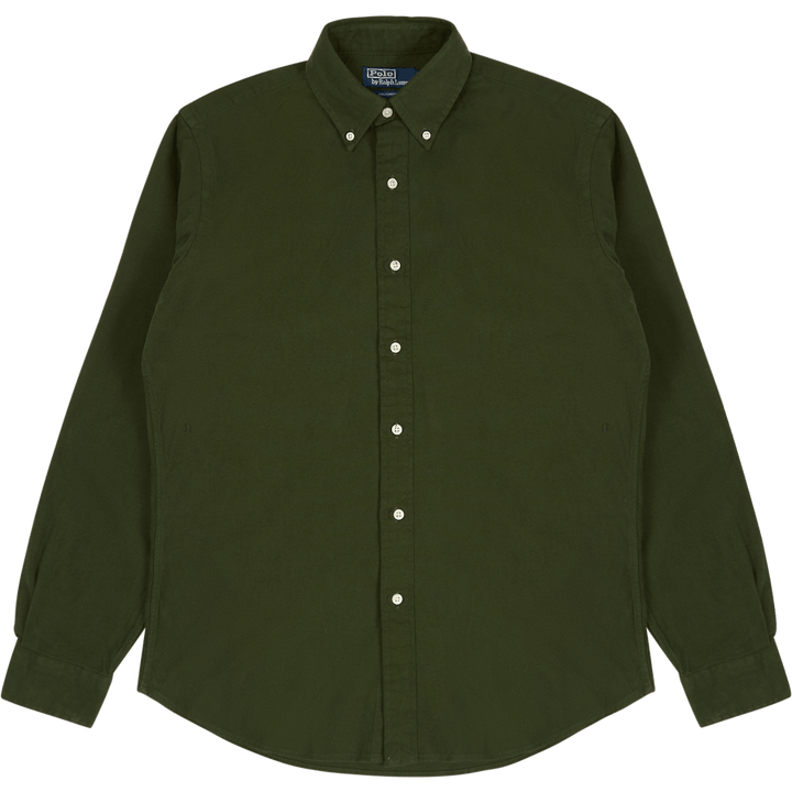 Camicia di flanella spazzolata su misura Army