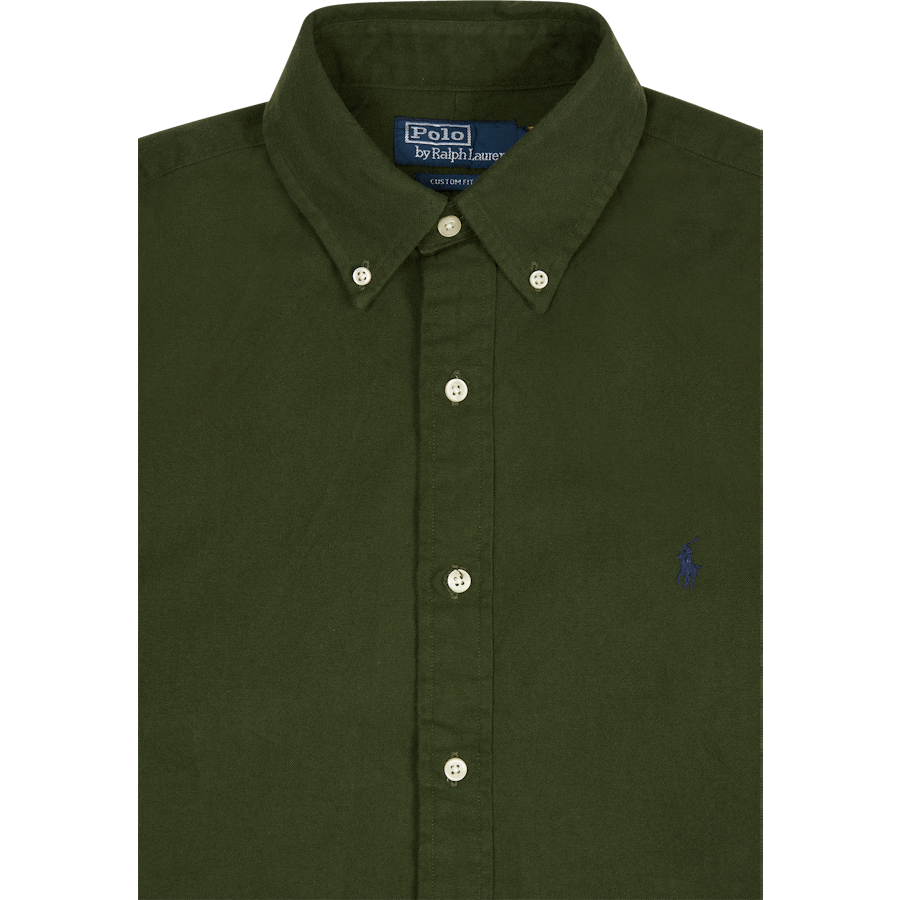Camicia di flanella spazzolata su misura Army