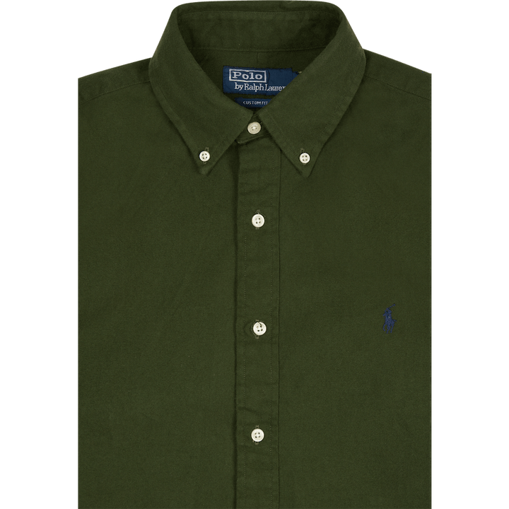Camicia di flanella spazzolata su misura Army