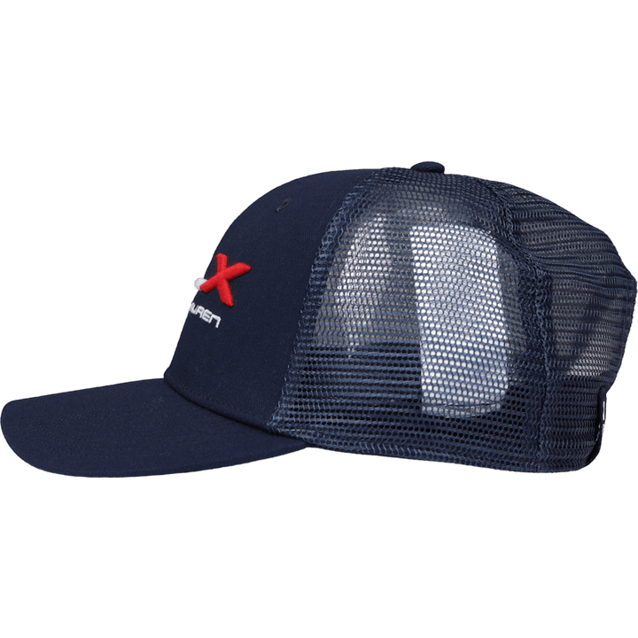 High-Crown Trucker Cap French Navy