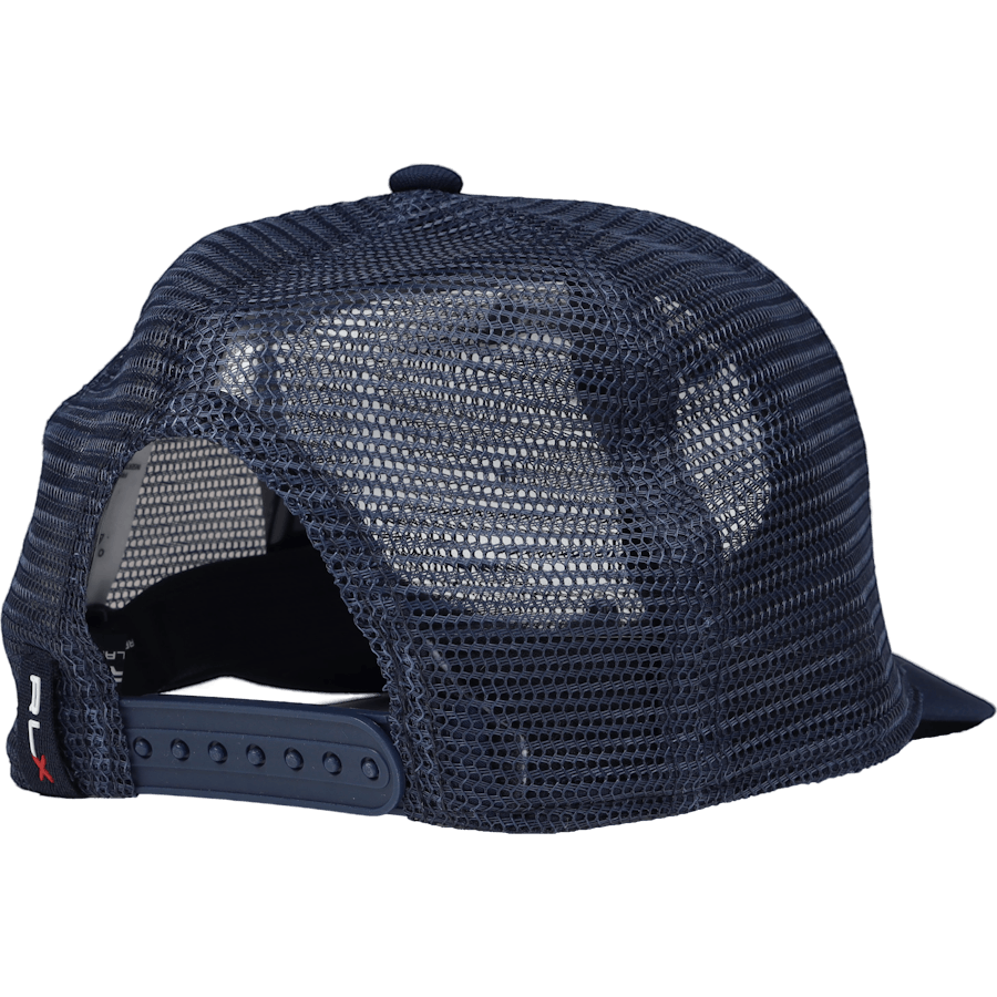 High-Crown Trucker Cap French Navy