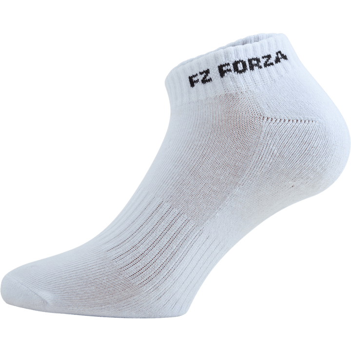 Calza corta comfort 3 pezzi bianco
