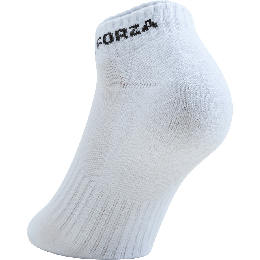 Calza corta comfort 3 pezzi bianco
