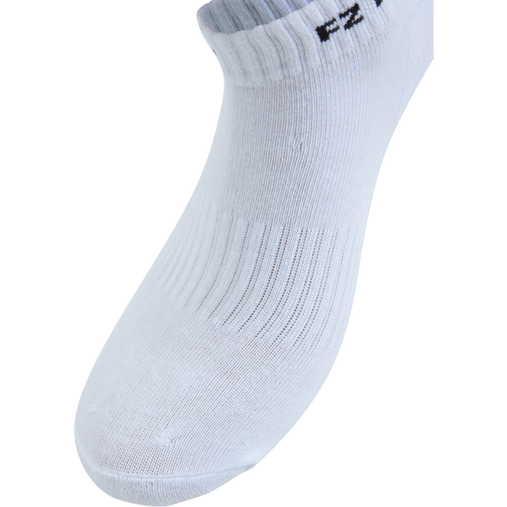 Calza corta comfort 3 pezzi bianco