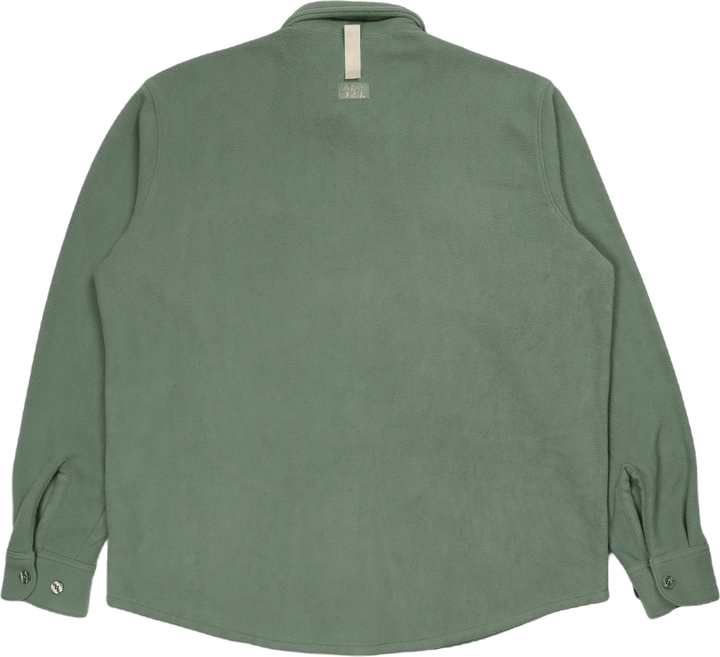 Abc. 123. Chemise polaire vert aventurine