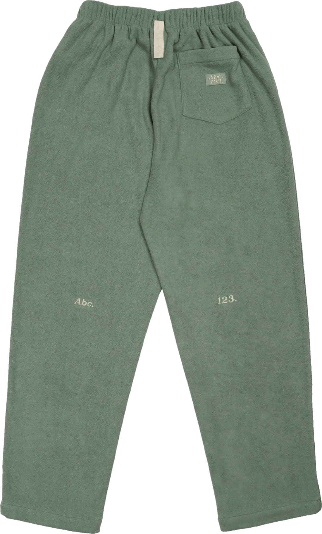 Abc. 123. Polar Fleece Sweatpa Aventurine Green