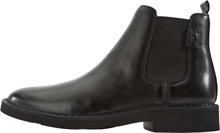Talan Leather Chelsea Boot Black