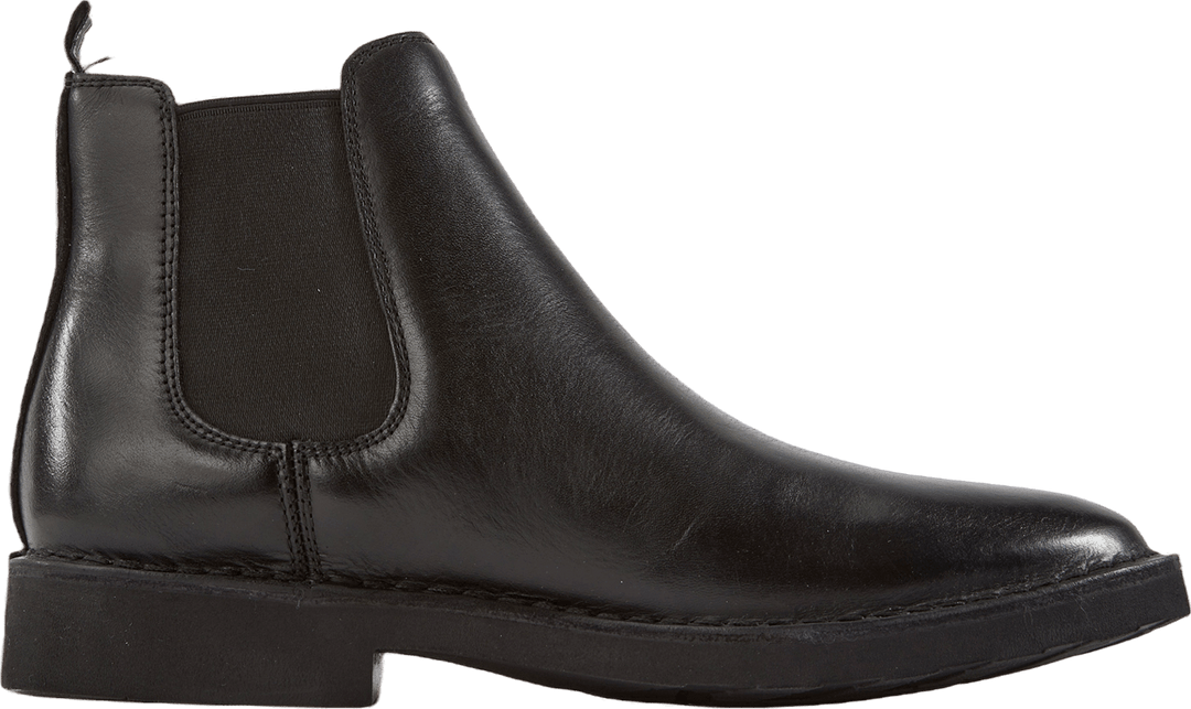 Talan Leather Chelsea Boot Black