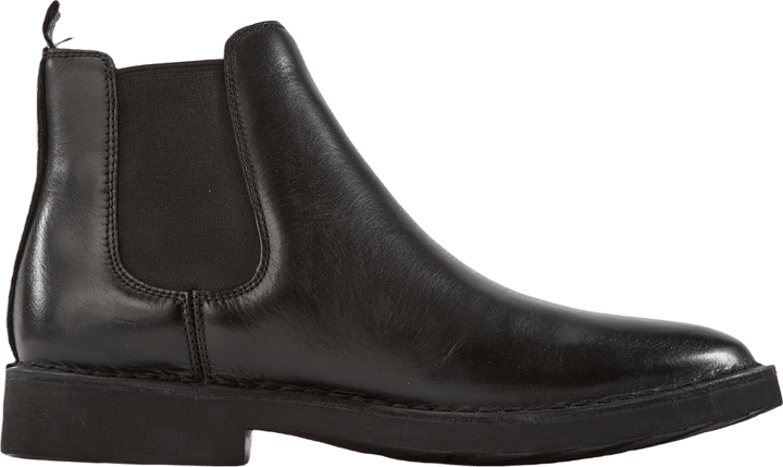 Talan Leather Chelsea Boot Black