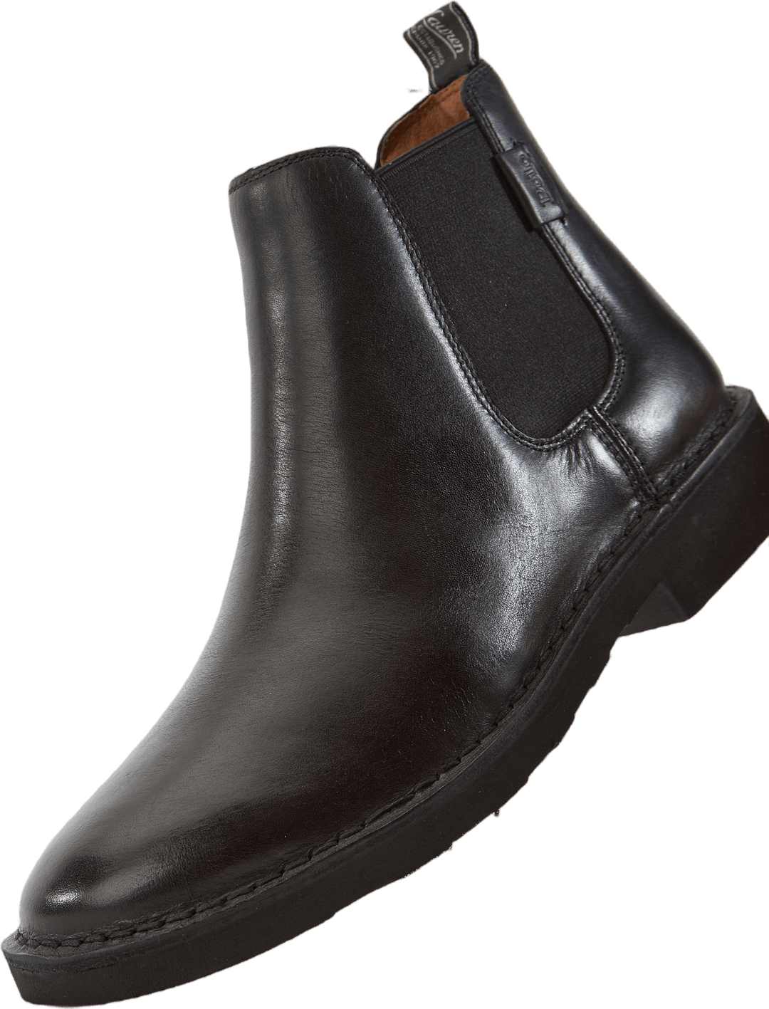 Talan Leather Chelsea Boot Black