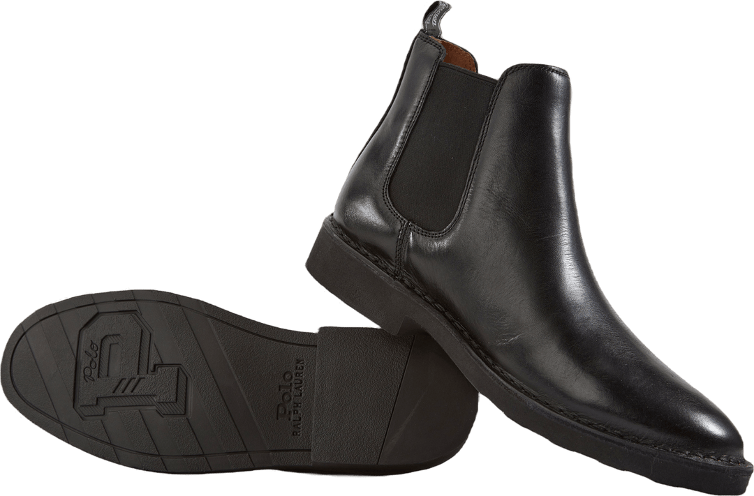 Talan Leather Chelsea Boot Black