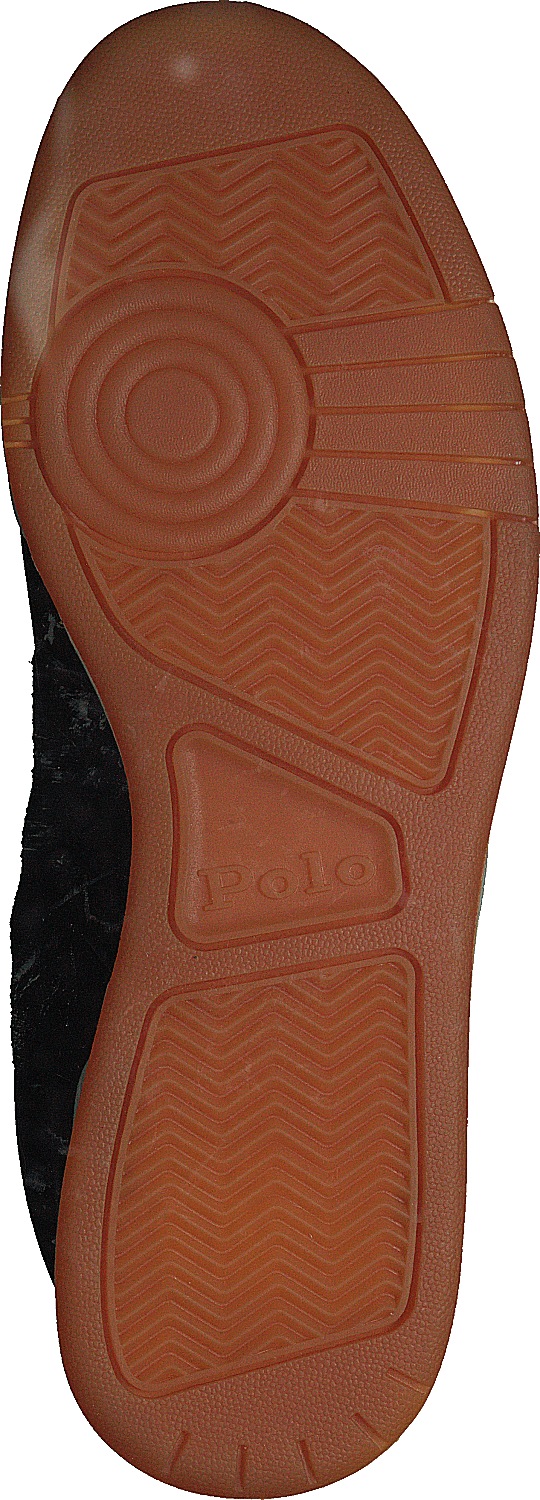 Waterproof Leather-Suede Sneaker Boot Black