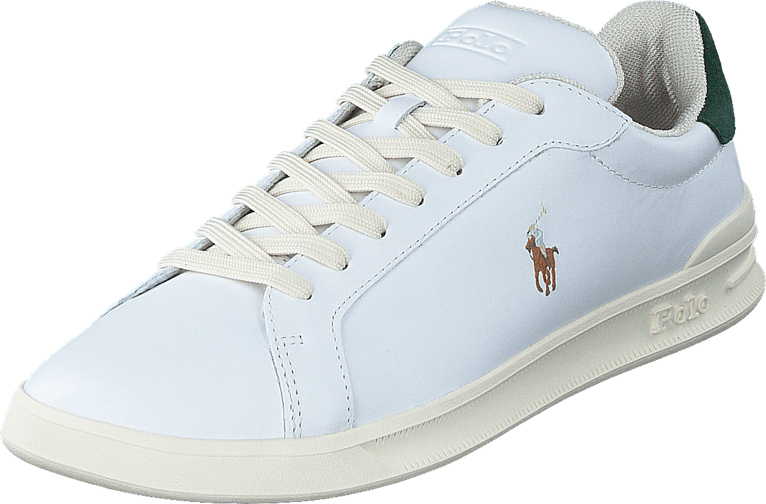 Heritage Court II Leather Sneaker Valkoinen / College Green