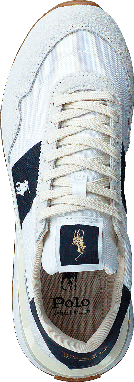 Train 89 Suede & Oxford Sneaker White/Hunter Navy
