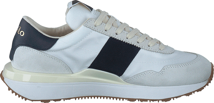 Train 89 Suede & Oxford Sneaker White/Hunter Navy