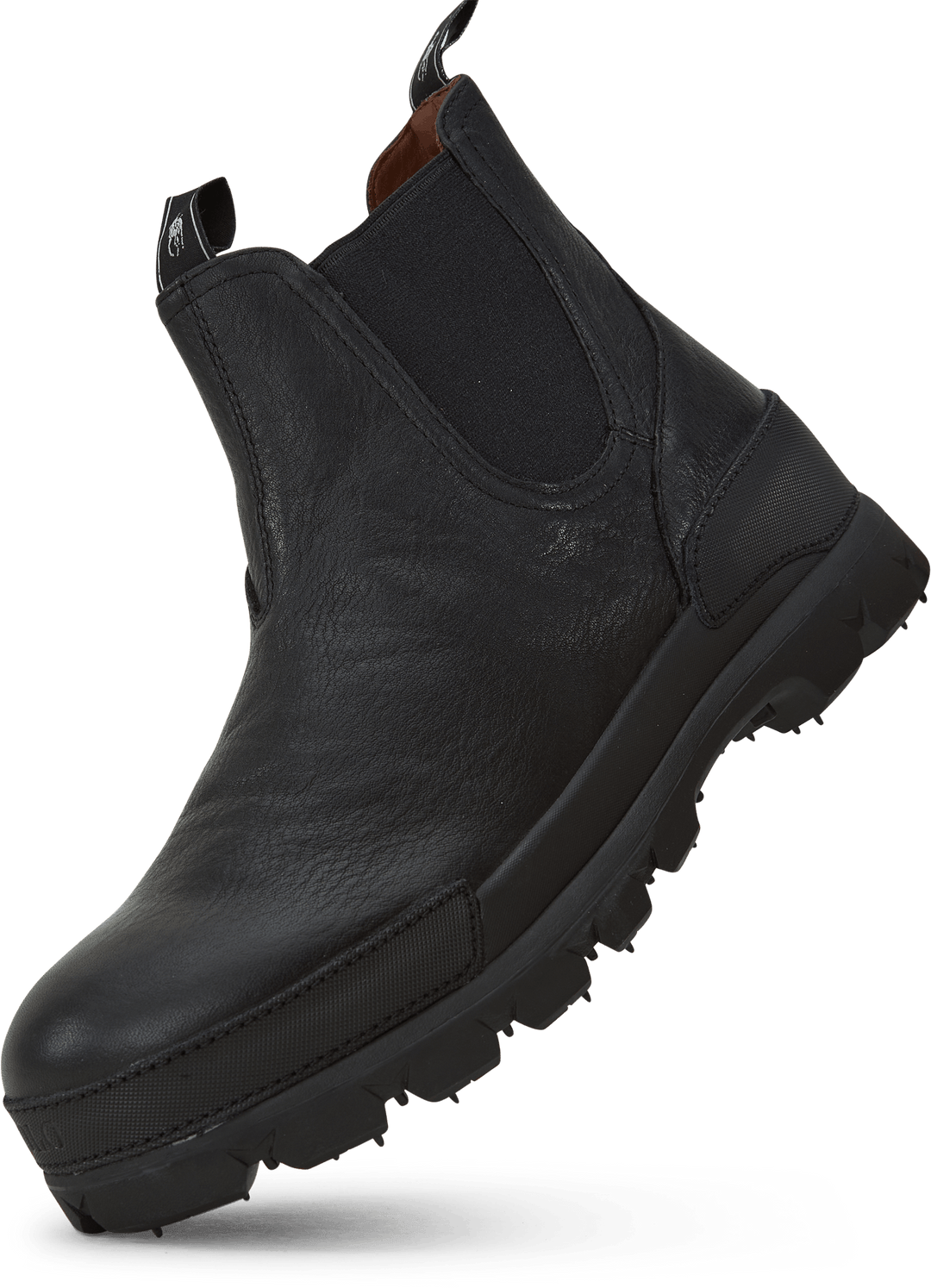 Oslo Leather Chelsea Boot Black