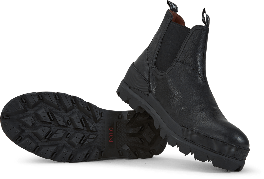 Oslo Leather Chelsea Boot Black