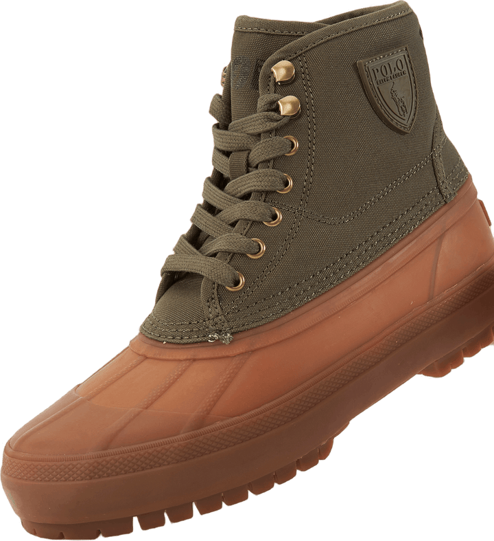 Claus Schnürstiefel-mid Cut Boo Defender Grün