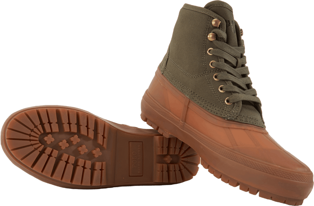 Claus Schnürstiefel-mid Cut Boo Defender Grün